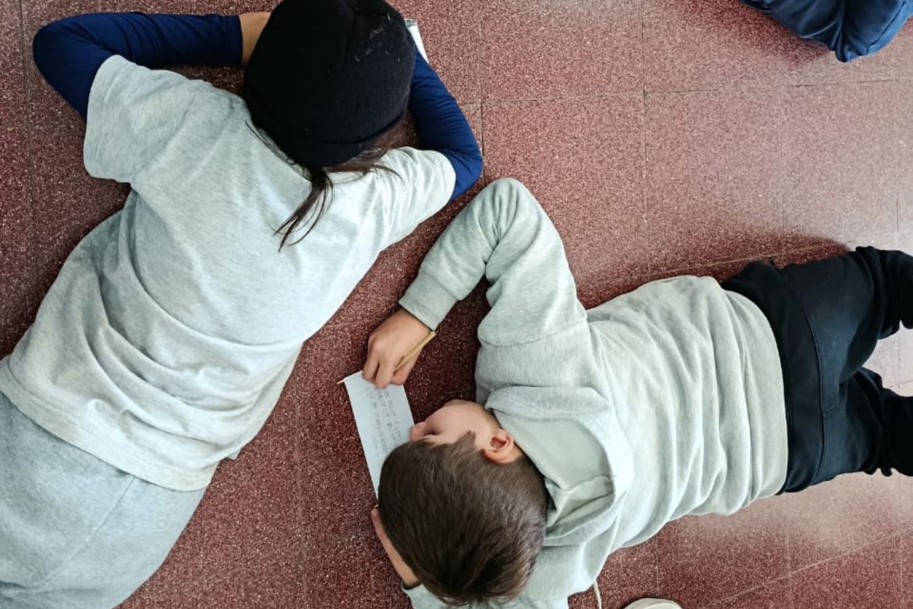 5to grado compartió una jornada con el grupo Golda. (CUI).