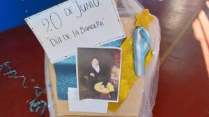 Aprendizajes sobre la bandera en el Gan. (CUI).