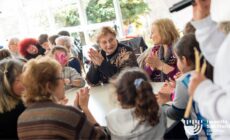 El grupo Goldas compartió actividades con los estudiantes de 2do grado. (Marco Koifman - CUI).