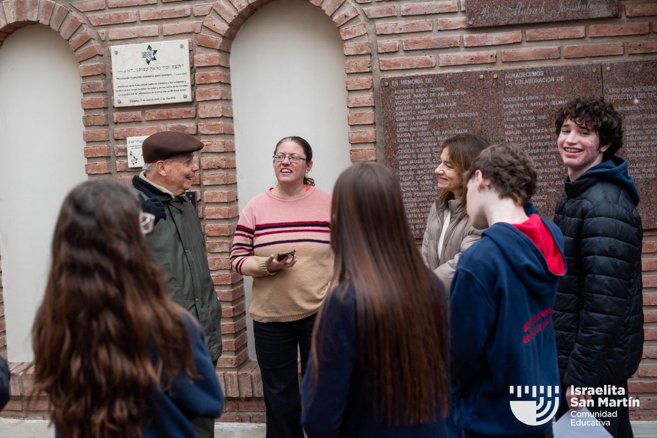 Marcas de la memoria en la Escuela Israelita General San Martín. (Marco Koifman - CUI).