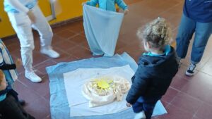 Aprendizajes sobre la bandera en el Gan. (CUI).