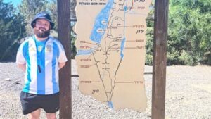 Abraham viajó a Israel y participó de numerosas actividades. (CUI).