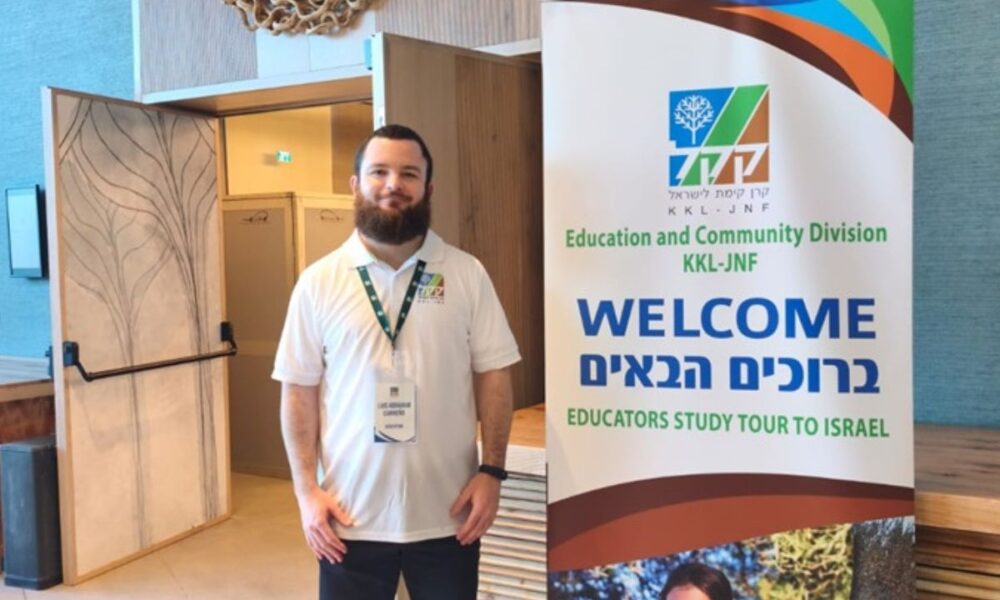 Abraham viajó a Israel y participó de numerosas actividades. (CUI).