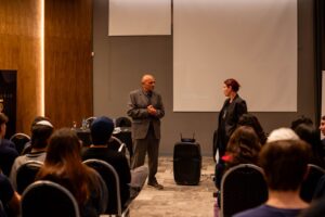 Charla en el Secundario. (Marco Koifman - CUI).