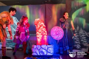 Obra de teatro Vikings en el Colegio Israelita. (Marco Koifman - CUI).