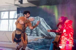 Obra de teatro Vikings en el Colegio Israelita. (Marco Koifman - CUI).