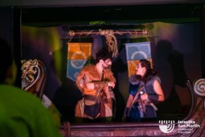 Obra de teatro Vikings en el Colegio Israelita. (Marco Koifman - CUI).