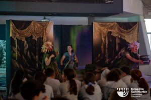 Obra de teatro Vikings en el Colegio Israelita. (Marco Koifman - CUI).