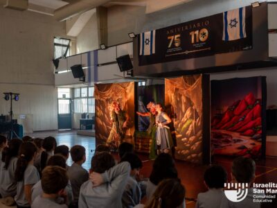 Obra de teatro Vikings en el Colegio Israelita. (Marco Koifman - CUI).