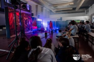 Obra de teatro Vikings en el Colegio Israelita. (Marco Koifman - CUI).
