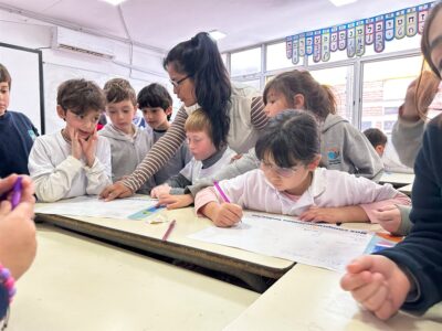 Se firmaron los acuerdos de convivencia en el Primario. (Marco Koifman - CUI).