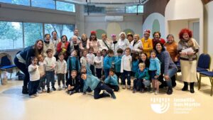 El grupo Golda visitó al Gan. (Marco Koifman - CUI).