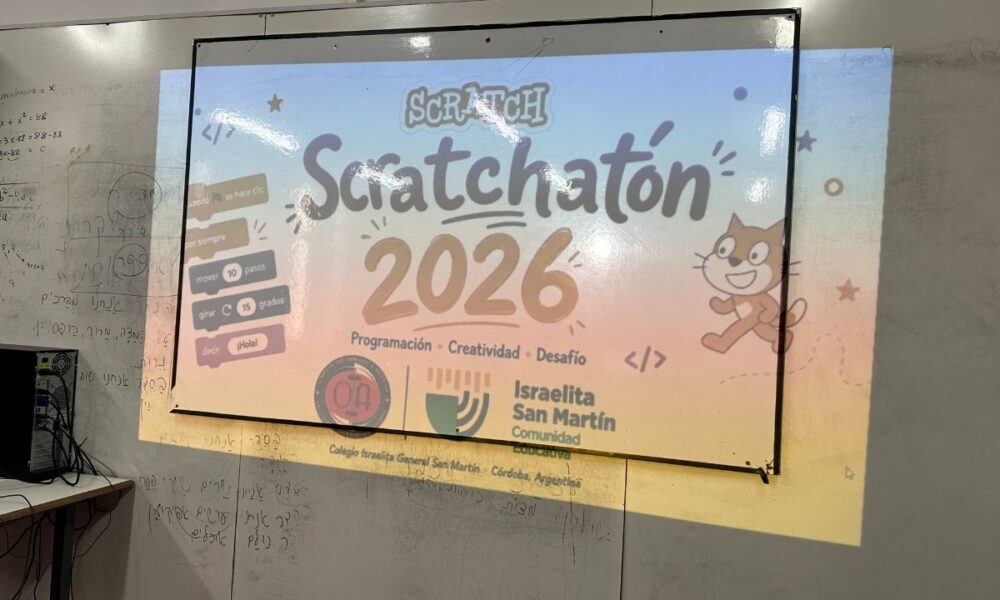 Scrachatón: los estudiantes participaron de la olimpiada. (Marco Koifman - CUI).