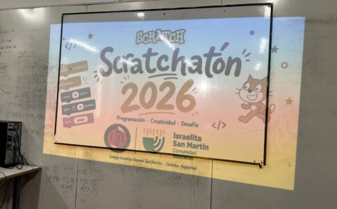 Scrachatón: los estudiantes participaron de la olimpiada. (Marco Koifman - CUI).