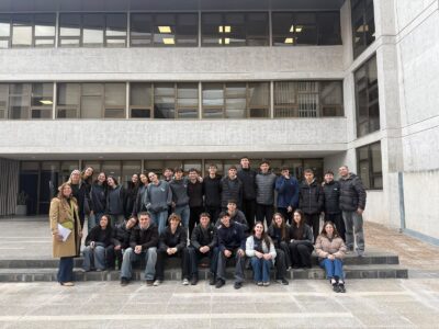 El secundario visitó Tribunales 2. (CUI).