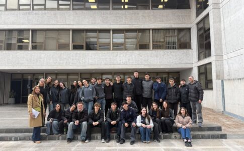 El secundario visitó Tribunales 2. (CUI).
