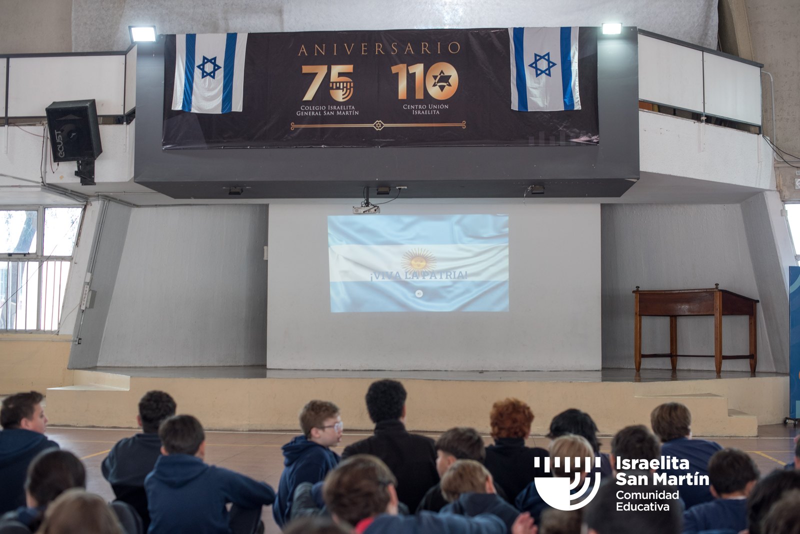 Los estudiantes rindieron homenaje a San Martín y lo relacionaron con nuestra historia