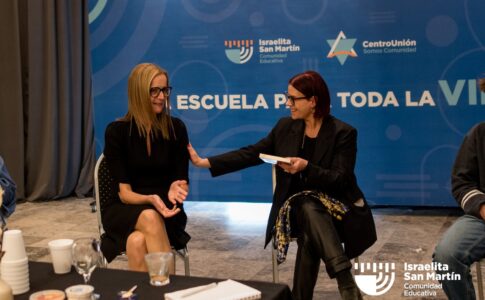 La vice Embajadora de Israel visitó el Colegio Israelita. (Marco Koifman - CUI).