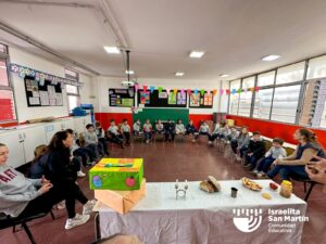 Rosh Hashaná en la escuela: cada nivel compartió una jornada de encuentro, celebración y buenos deseos. (Marco Koifman - CUI).