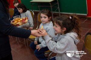Rosh Hashaná en la escuela: cada nivel compartió una jornada de encuentro, celebración y buenos deseos. (Marco Koifman - CUI).