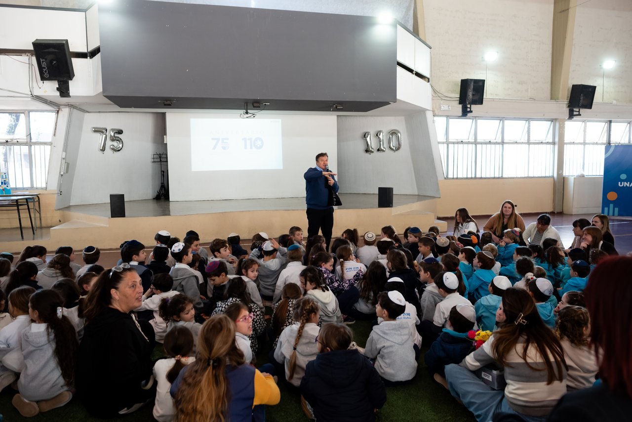 El Centro Unión Israelita celebró 110 años de historia y los 75 del Colegio Israelita. (Marco Koifman - CUI).