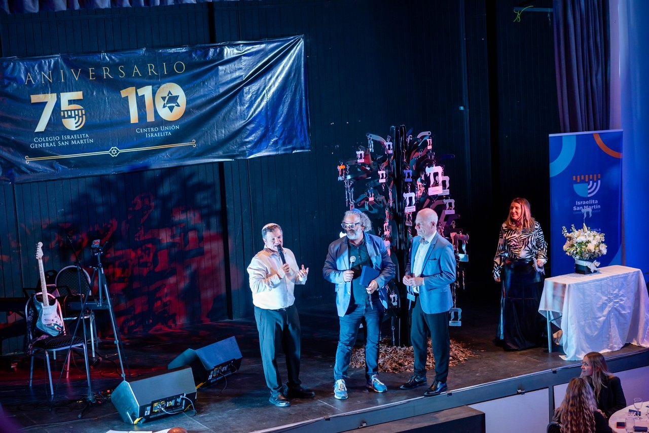 El Centro Unión Israelita celebró 110 años de historia y los 75 del Colegio Israelita. (Marco Koifman - CUI).