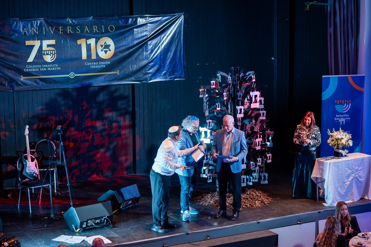 El Centro Unión Israelita celebró 110 años de historia y los 75 del Colegio Israelita. (Marco Koifman - CUI).