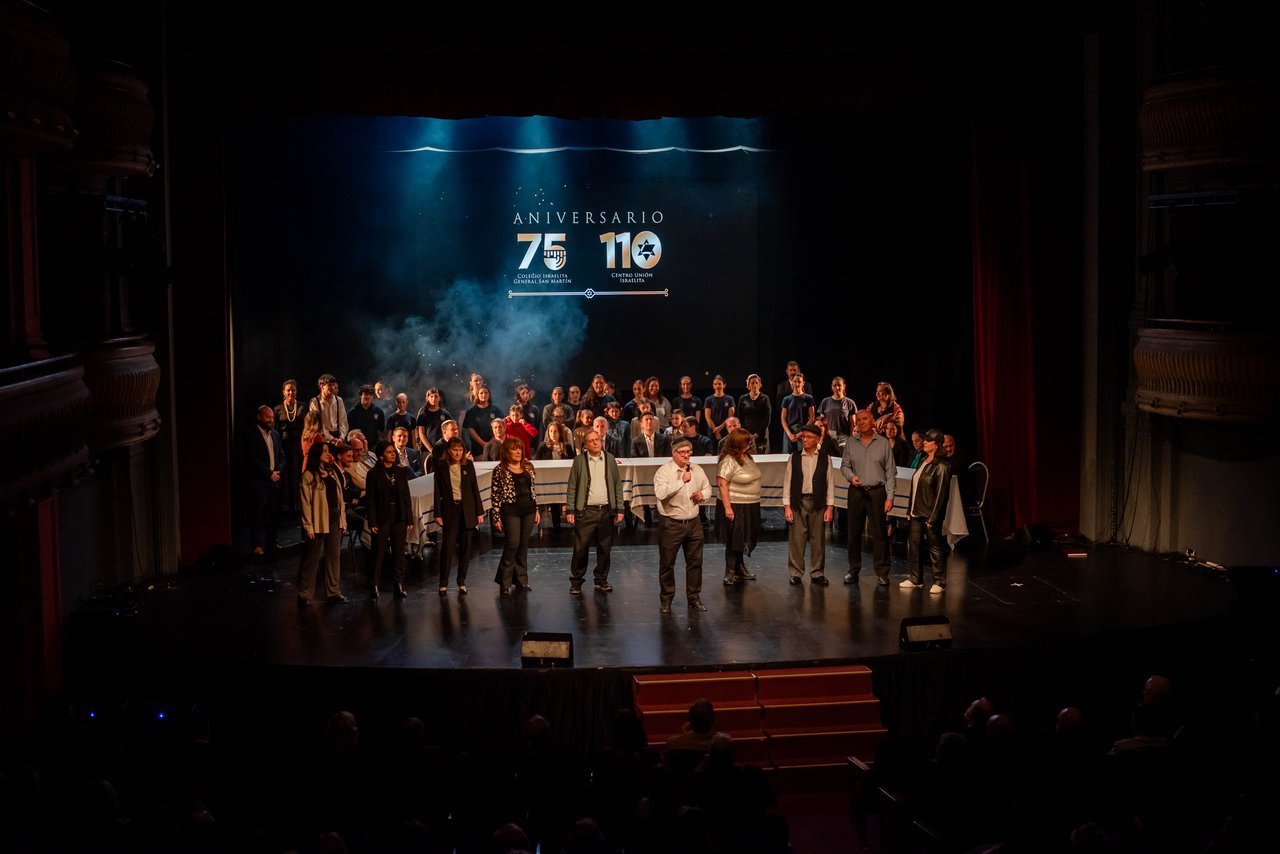 El Centro Unión Israelita celebró 110 años de historia y los 75 del Colegio Israelita. (Marco Koifman - CUI).