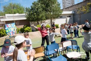 Una tarde de inglés, juegos, sorpresas y terror para celebrar el Día del Estudiante. (Marco Koifman - CUI).