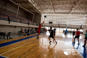 El Secundario celebró el Día del Estudiante con juegos y sorteos en Macabi. (Marco Koifman - CUI).